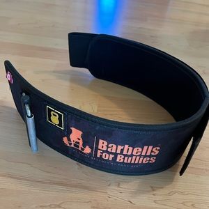 2Pood straight weightlifting belt